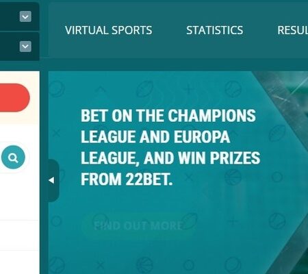 22bet Welcome Bonus